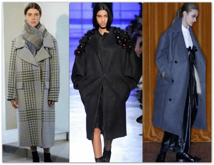 Модные зимние пальто