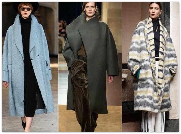 Модные зимние пальто